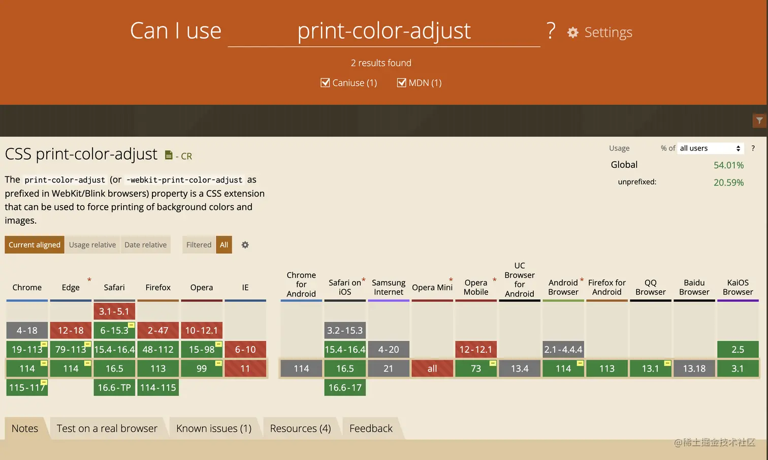 认识打印重要的CSS属性：printcoloradjust针对页面打印，页面元素设置背景色丢失，video及audi 掘金