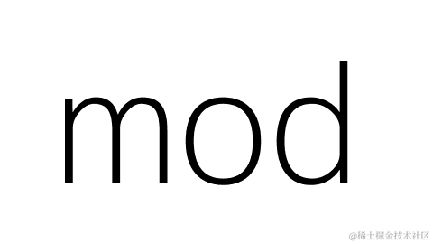 mod