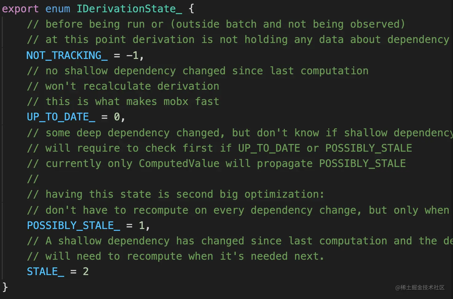 mobx state
